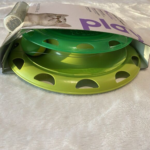 PerStages Catnip Chaser Cat Toy Open And Close Vents For Scent Endless Fun - Picture 2 of 4